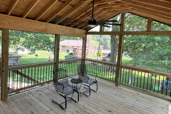 RC Hardwood Construction Deck Building 11