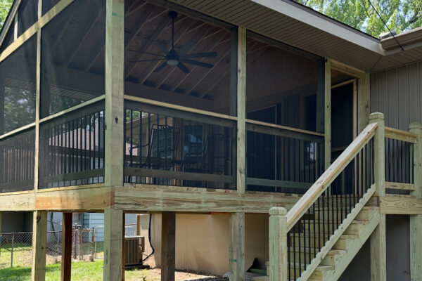 RC Hardwood Construction Deck Building 12