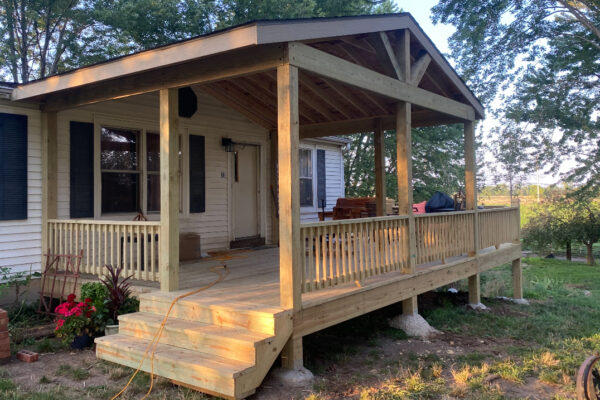 RC Hardwood Construction Deck Building 13