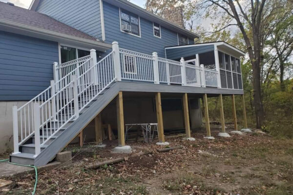 RC Hardwood Construction Deck Building 5