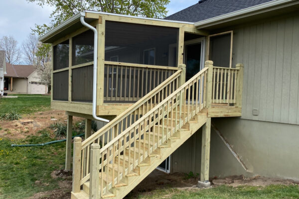 RC Hardwood Construction Deck BuildingBefore2