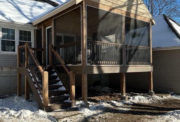 RC Hardwood Construction Deck Building Photos